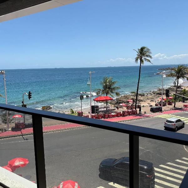 Camarote na Barra com vista para o mar