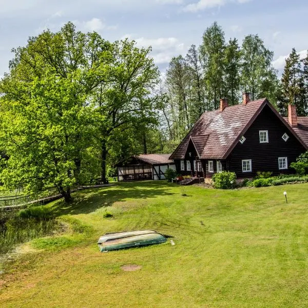 Viesu nams Mednieki - atpūta dabā, pie ezera, hotel i Salainis