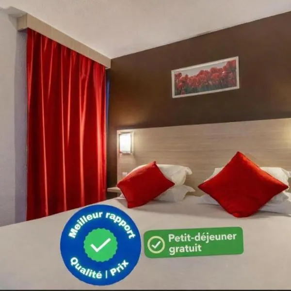 HÔTEL ÉDEN - Metz Nord - Woippy - Porte du Luxembourg - A31, hôtel à Woippy