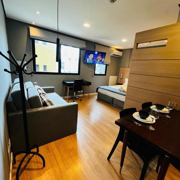 FLAT - Transamerica Executive Chacara Santo Antonio com AR Condicionado e Vaga - Foto 5