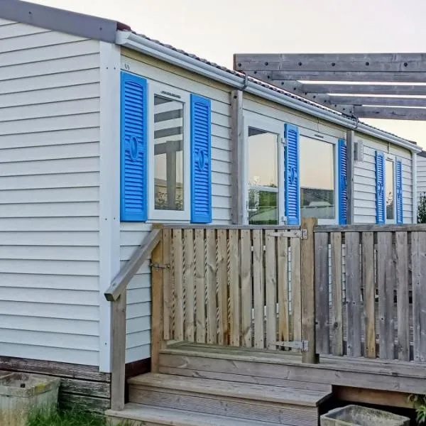 Mobile Home privé dans camping n 69, hôtel à Port-Bail-sur-Mer