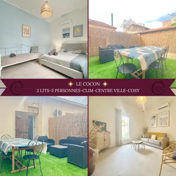 Le Cocon - Rénové, Clim, Terrasse, WIFI, Hypercentre, 5 personnes, hotel v destinácii Miramas