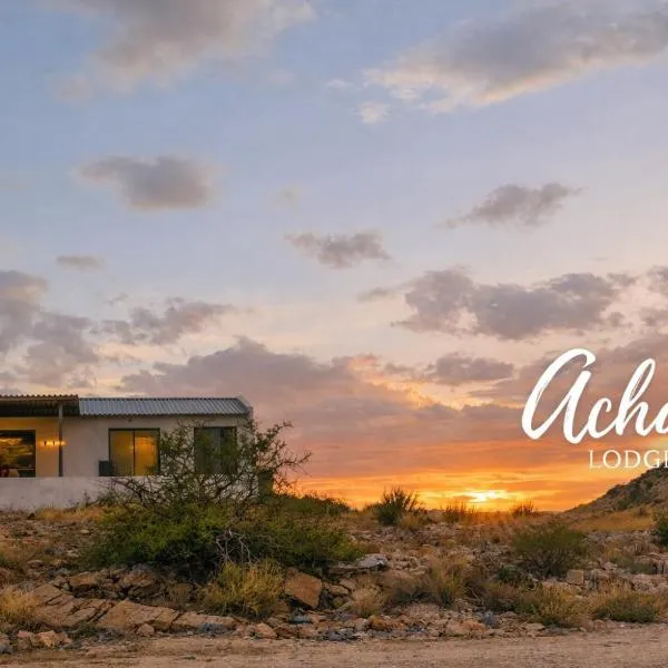 Achab Eco cabin – hotel w mieście Usakos