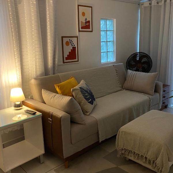 Anitápolis central -apartamento com jardim - Foto 4