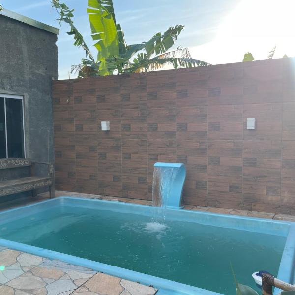 Casa com 2 quartos, piscina c aquecimento solar, sinuca e churrasqueira perto da praia - Foto 4