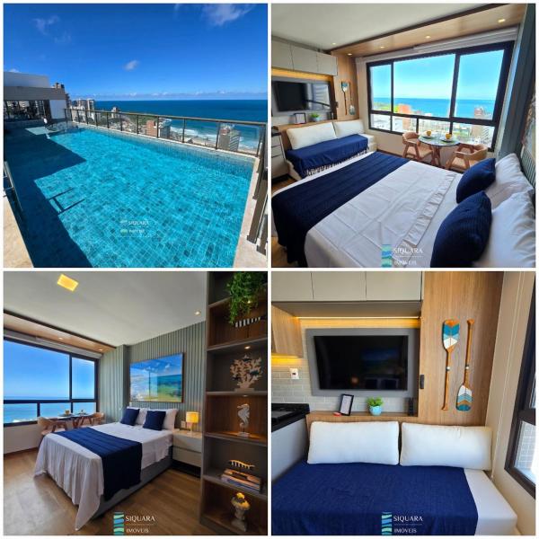 Studio Charme Barra Premium Vista Mar e Piscina