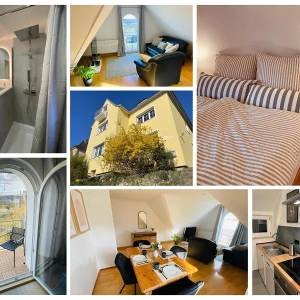 Giebelglück - 3 Zimmer, direkt an der UniKlinik, 2 Schlafzimmer, 4 Gäste, WLAN, hotel a Würzburg