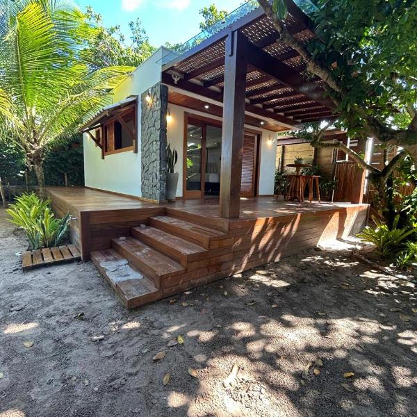 Chalé Sabiá - Refúgio em Taipu a 300m da praia