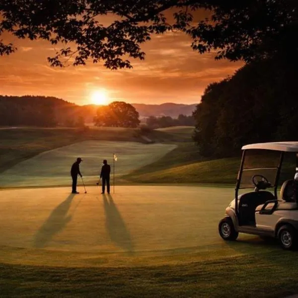 Schuss #145 Walk to ski hill, hotel di Mancelona