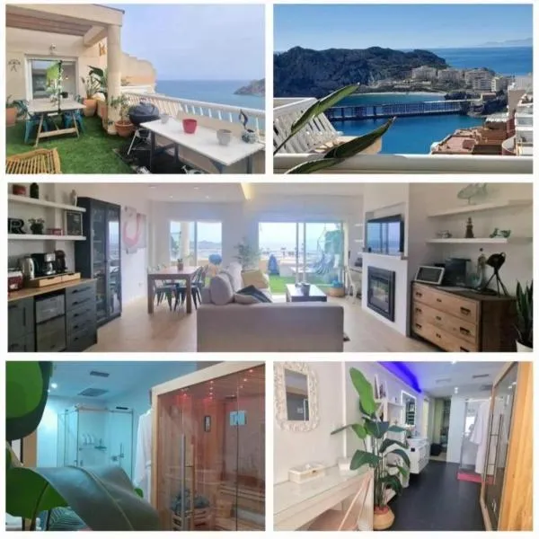 Ático con Spa Privado, Terraza Chill Out, Parking, Águilas, hotell i Águilas