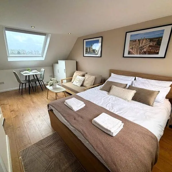 Central Oxford Studio, Free Parking, Private Bathroom, Kitchenette โรงแรมในอ็อกซ์ฟอร์ด