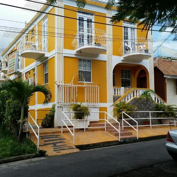 St. James Guesthouse, hotel em Roseau