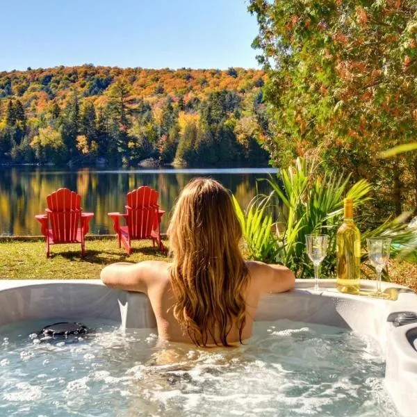 Bécassines Private Spa & Pool table , Waterfront: Nominingue şehrinde bir otel