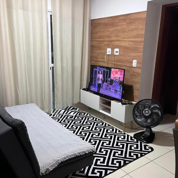 Apartamento Praia Grande - Vila Caiçara , 4minutos andando até a praia e 2minutos andando até a feirinha vila Caiçara , Com Varanda e Churrasqueira