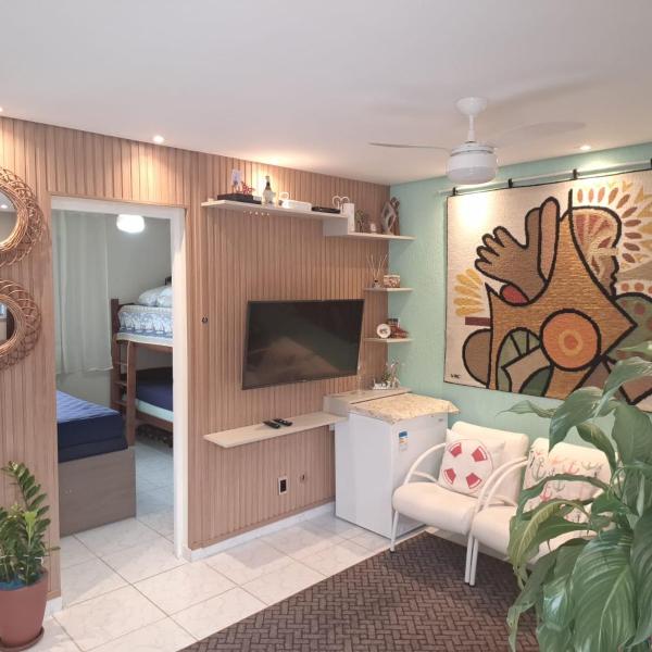 APARTAMENTO PRAIA BERTIOGA COM Wi Fi GARAGEM PRIVATIVA TOTALMENTE EQUIPADO