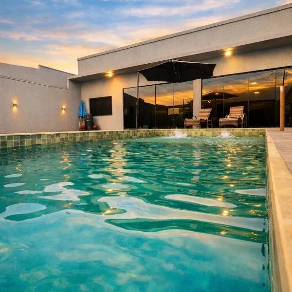 Espaço DTR - casa aconchegante com piscina e sinuca, hotel i Foz do Iguaçu