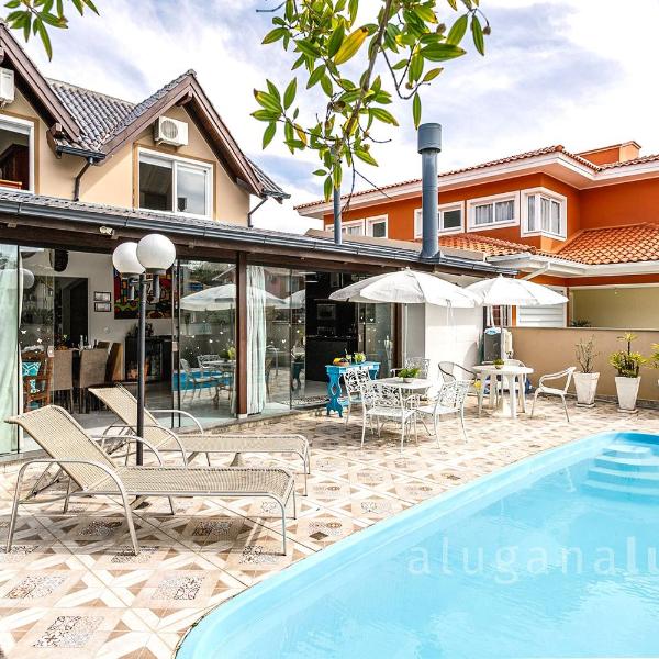 Mansão em Jurerê a 3 minutos da praia e da piscina - Foto 4