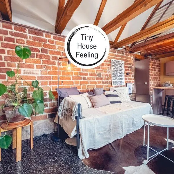 Molly Moll - Mini Ferienhaus in Kyritz, einer charmanten Stadt im Herzen von Brandenburg, Hotel in Kyritz