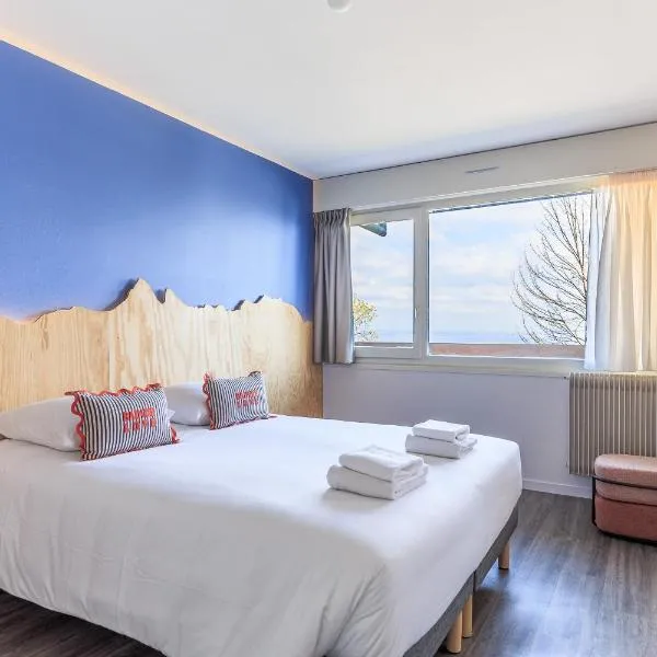 Côté Lac Hostel Evian, hotell i Évian-les-Bains