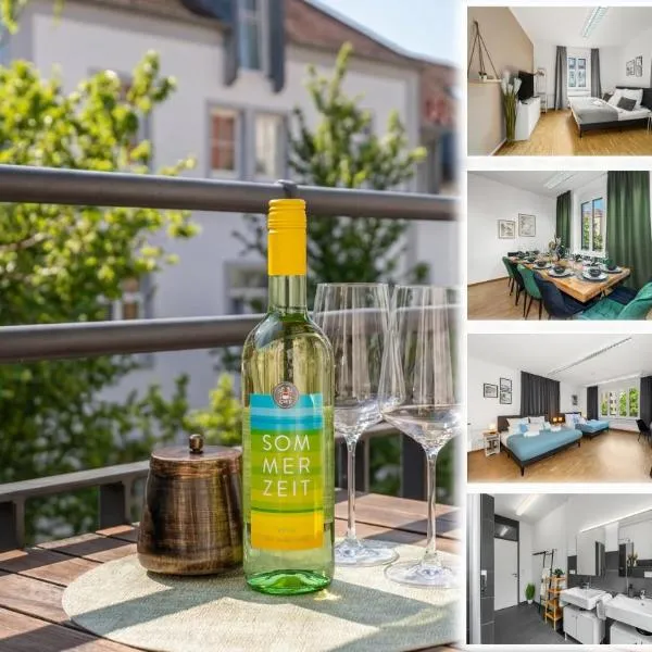 DND City Apartment I 152 qm I Innenstadt I Parken I Balkon I Workstation I Netflix I Kaffee I Waschmaschine I Trockner I Xbox, hotel v Würzburgu