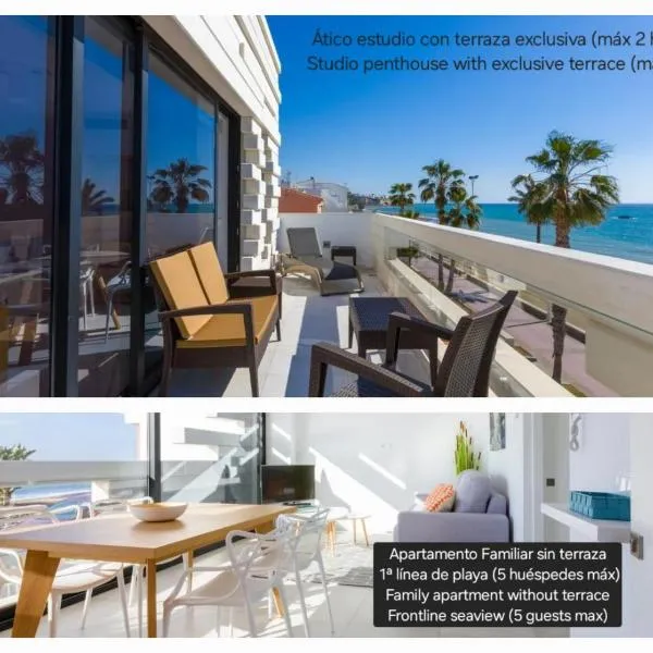 Seafront Boutique CalaBeach Rincón de la Victoria، فندق في كالا ديل مورال