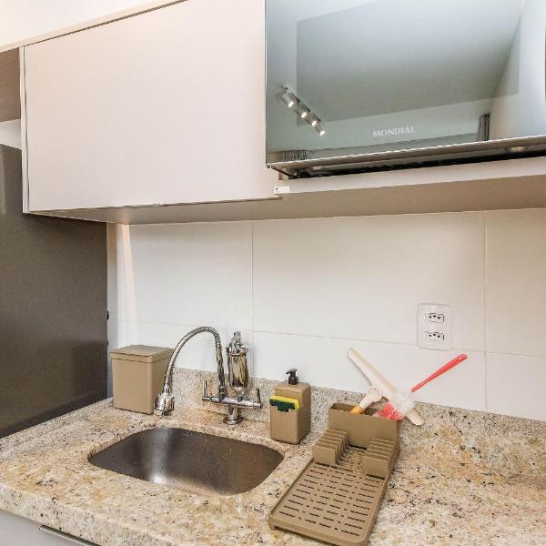 Studio com ar e varanda bairro São Mateus - Foto 2