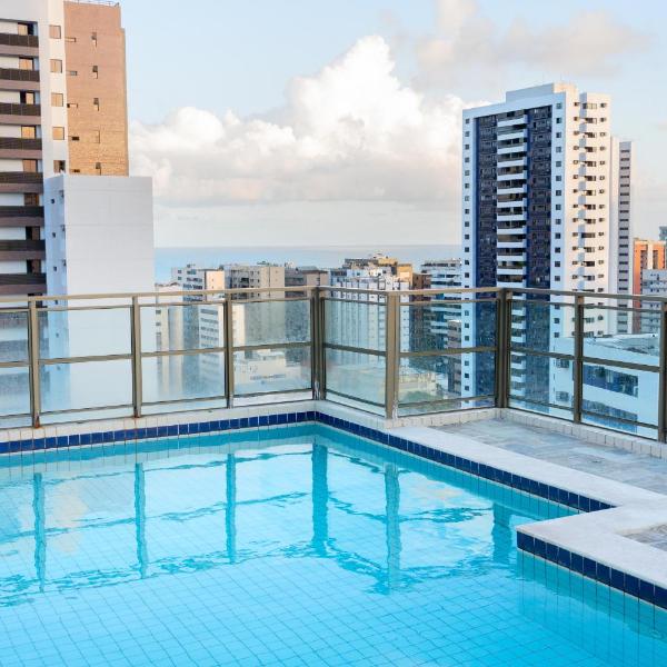 Flat completo BOA VIAGEM - 3 min da praia