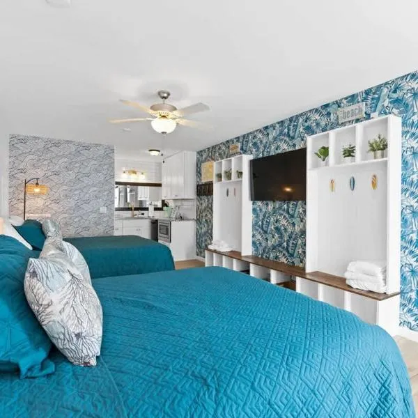 The Surf Rider by Brunswick Vacation Rentals - 1BR Condo with Pool Access in OIB, hotel u gradu Oušn Ajl Bič
