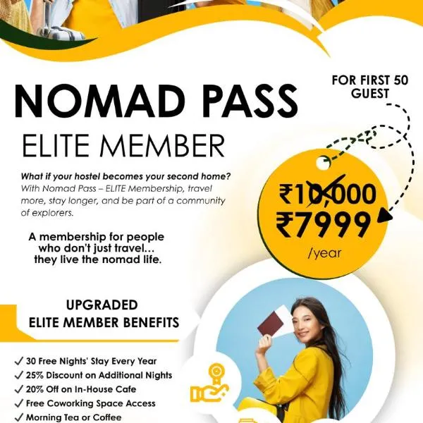 The Nomad cave: Lucknow şehrinde bir otel