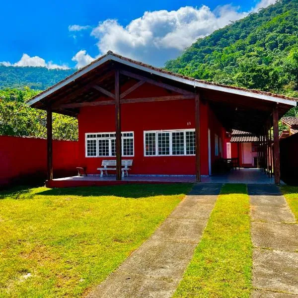 Casa do Sapê 5 dormitórios em Ubatuba, hotel in Ubatuba