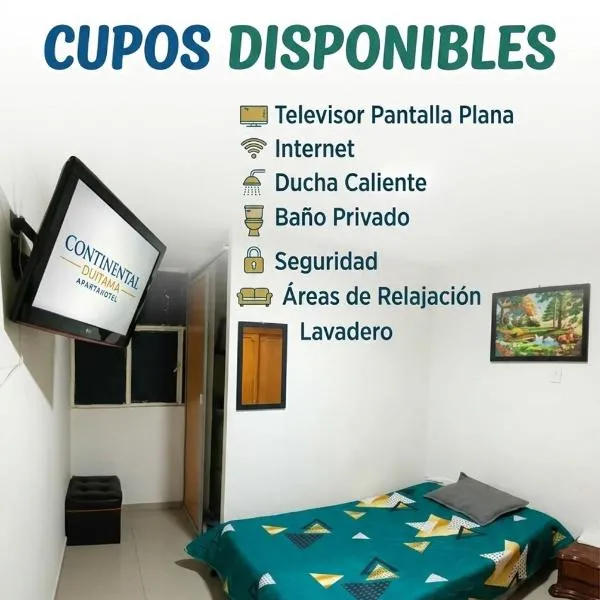 Continental Aparta Hotel Duitama, Hotel in Duitama