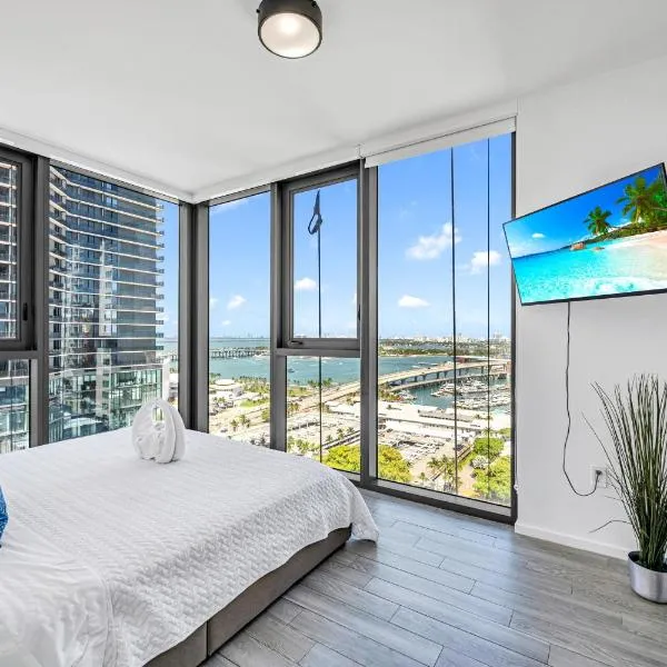 Skyglass Panorama views 2 Bedroom Suites – hotel w Miami