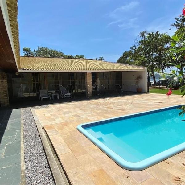 Casa Pé Na Areia Vista Mar - Toninhas - Ubatuba
