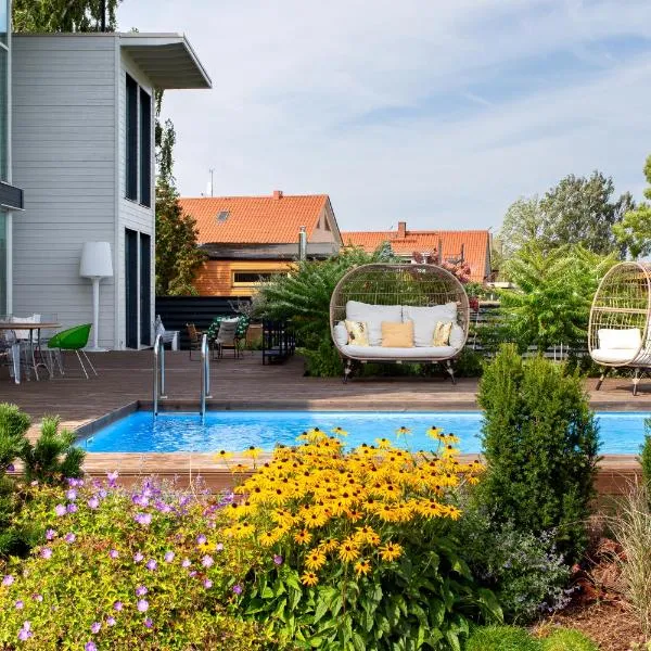 Villa Sirena Apartments, hotel Pärnuban