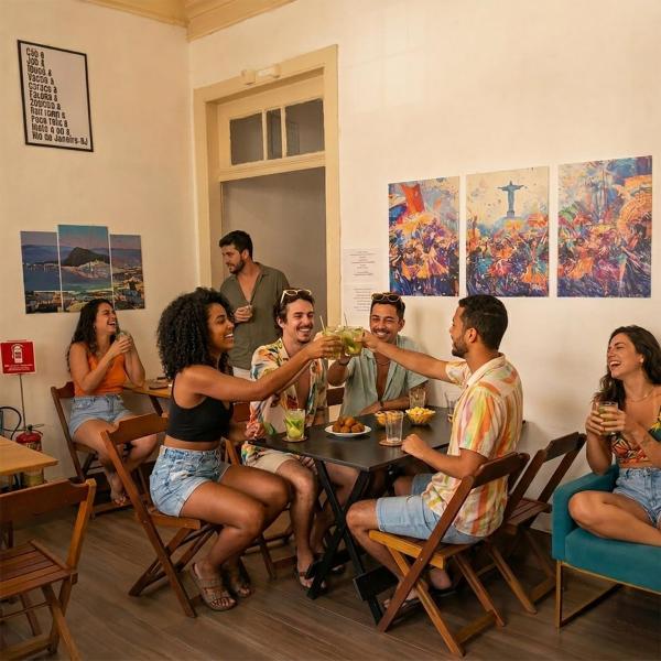 Rio Vibes Hostel - Hostel na Glória, AC, Social Vibe & Próximo a Lapa