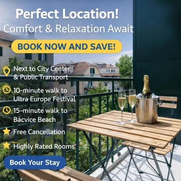 Finest rooms Leonilda, hotel di Split