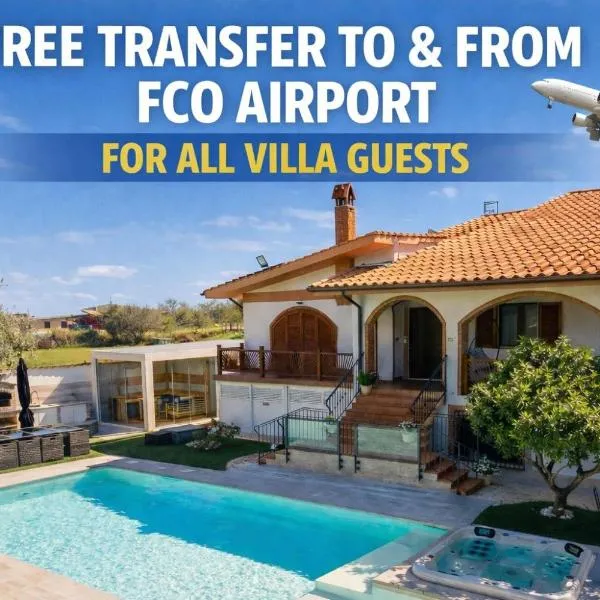 Hey Suite Villa - Luxury House - Fiumicino, Hotel in Isola Sacra