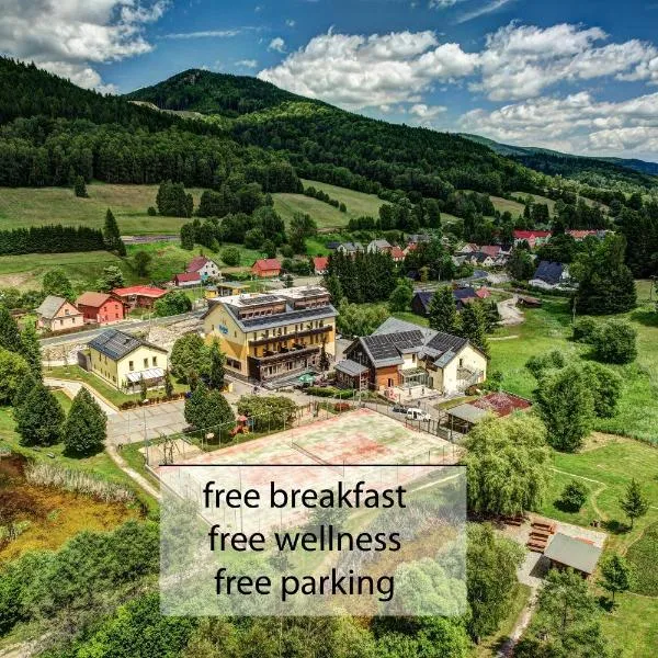Hotel Helios, khách sạn ở Lipova Lazne
