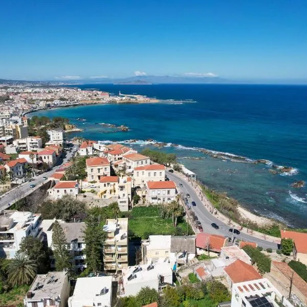 Chania Mamouth Studio with Sea View Balcony, hotel sa Chania Town