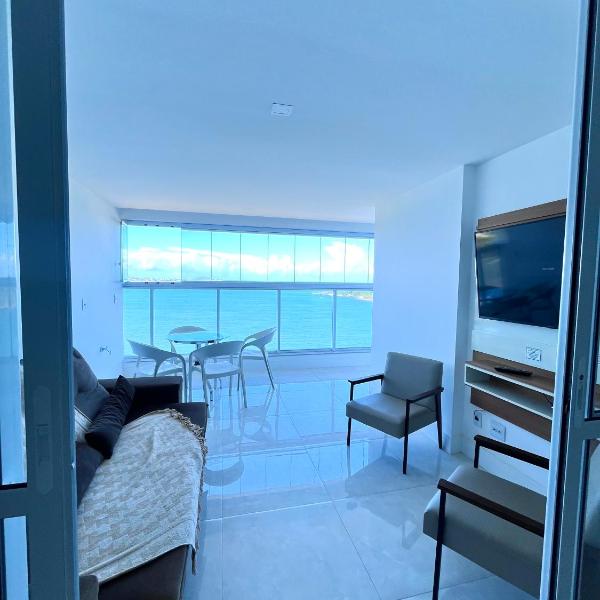 Apartamento Beira Mar com 3 quartos e ar condicionado na Praia do Morro - Foto 5
