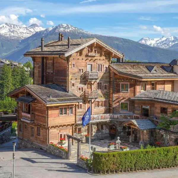Hostellerie du Pas de l'Ours "Relais et Châteaux", hotel v destinácii Crans-Montana