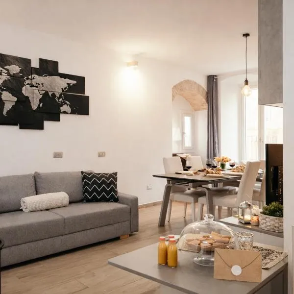 Luxury Bilocale di charme con 4 posti letto nel centro Storico con WI-FI – hotel w mieście Bienno