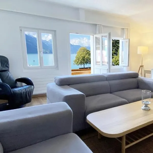 Apartment mit Balkon, hótel í Brienz