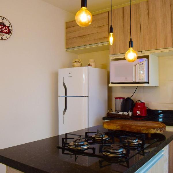 DUQUE1 Apartamento novo, completo e com ótima localização