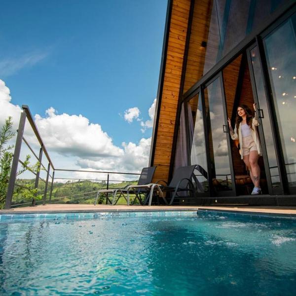 Cabana Boutique - Piscina aquecida e café da manhã