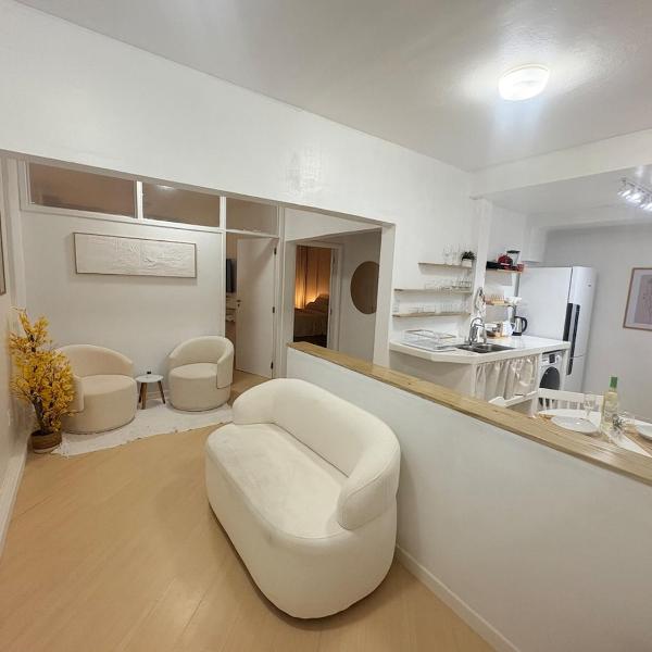 Apt Lindo Completo Ar&Aquecedor Central 2 Quartos