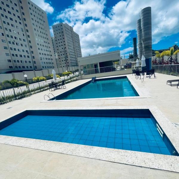 Apê novo com piscina, 2 quartos, ate 5 pessoas - Foto 4
