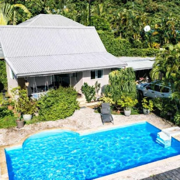 Le fare Matahiti - bungalow tout confort - climatisation, hotel en Paea
