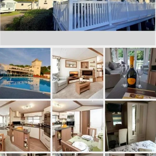 Family breaks at Rockley Park with Prosecco and a box of chocolates on arrival, viešbutis Pule