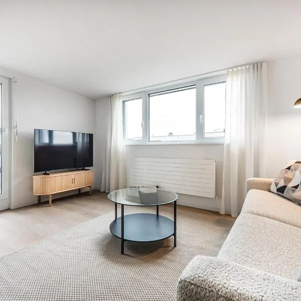 GOLD-APARTMENT 4 !Gratis Parken, Free Parking!, viešbutis mieste Frauenfeldas